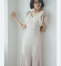 美品 SNIDEL バリエプリントワンピース　サイズ1