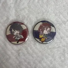 キャラクター缶バッジ 2個セット