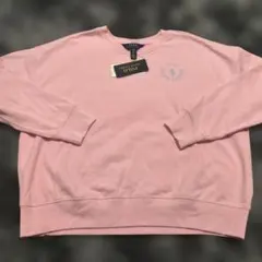 新品Polo Ralph Lauren ピンク トレーナー 160