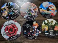 PS3 ソフト 6枚セット まとめ売り（ケース無し）