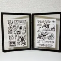 ヒグチユウコ　ポストカードセット黒