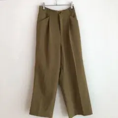 ✨美品✨ アースミュージックアンドエコロジー M ワイドパンツ 着回し オリーブ