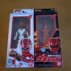 BANDAI ゲキレッド スーパーゲキレッドフィギュア 2体セット