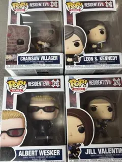 Funko POP! RESIDENT EVIL バイオハザード　４体のサムネイル