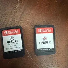 Nintendo Switch FIFA 22 & FIFA 19 2本セット