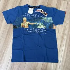 未使用150 BLUE CROSS STAR WARS Tシャツ ブルーのサムネイル