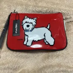 marc tetro ポーチ　ホワイトテリア