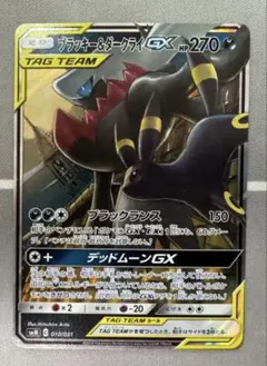 ポケモンカード ブラッキー&ダークライGX SMM pokemon