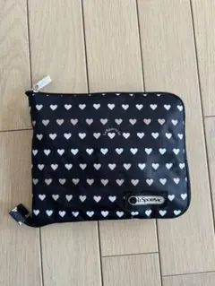 LeSportsac レスポートサック 折りたたみ エコバッグ ハート柄 大容量