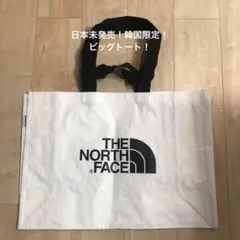新品レア！韓国公式限定！ノースフェイスの2wayショルダービッグエコバッグ！