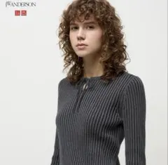 UNIQLO×JWANDERSON リブタイネック長袖セーター