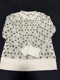 星柄　フリース　110cm