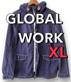 ネイビー ナイロンジャケット