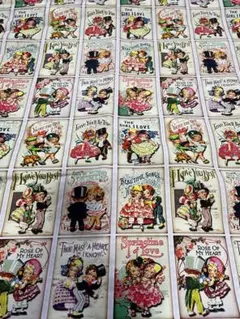 ‪ஐ‬⋆*レトロなアメリカン Children9 生地約45×110