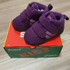 asics SUku² キッズスニーカー 紫