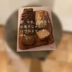 卵、牛乳、砂糖なし お菓子じゃないパウンドケーキ