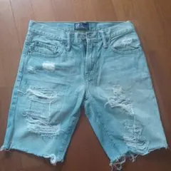GAP ダメージデニム　ショートパンツ 28
