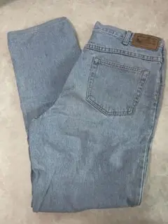 Eddie Bauer ライトブルーデニムパンツ アメリカ古着 w35