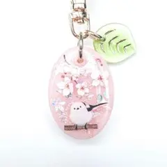 【ゆいと様専用】シマエナガ　チャーム　2点おまとめ　レジン　かわいい