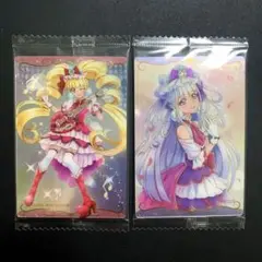 プリキュア　ウエハース　カード　1弾　マシェリ　アムール　hugっと！