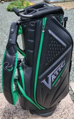 【美品】VATIC GOLF バティック スタンド式 キャディバック カバー付きのサムネイル