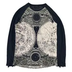 【希少】DIESEL アーカイブ 総柄 ロング スリーブ Tシャツ