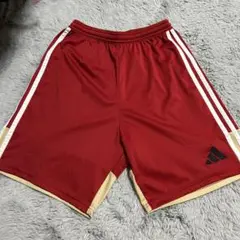 adidas ハンドボールパンツ 赤/ベージュ