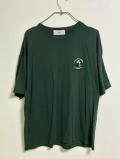 ILL’S ビッグシルエット半袖Tシャツ グリーン Lサイズ