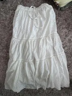 古着　レーススカート