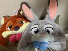 ニック・ワイルド＆ジュディ・ホップス 耳付き帽子セット