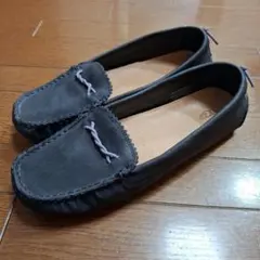 美品アグUGG本革ローファー25センチ