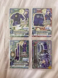 アイカツカード ヴァイオレットハッター ゴシックフェザーブリム