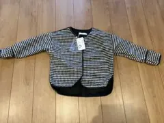 L.Y. ハウンドトゥース ノーカラージャケット