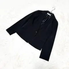 ナチュラルビューティーベーシック✨テーラードジャケット【Ｍ】ブラック　ベーシック