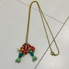 ディズニーオンアイスグッズ　アリエルネックレス