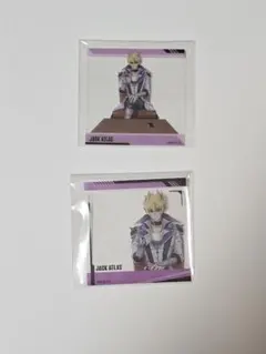 遊戯王5D's　ジャック・アトラス　クリアシート　2種