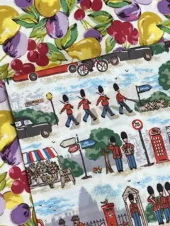 10♬ෆ˚*年末セール・【2枚セット】キャスキッドソン・シーチングラミネート生地