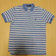 Polo by Ralph Lauren Mサイズ ストライプポロシャツ