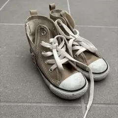 Converse ハイカットスニーカー ベージュ