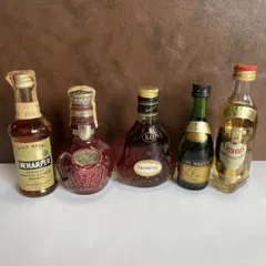 洋酒 ミニボトル5本セットのサムネイル