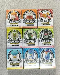 [未開封] ホゲータ・クワッス・ニャオハ 進化 9体 ポケモンキッズ指人形