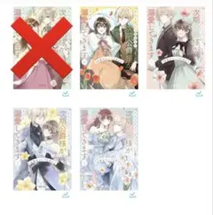 「きみを愛する気はない」と言った次期公爵様がなぜか溺愛してきます」　4巻セット