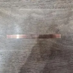 3㎜×12㎜×150㎜=4本(銅板フラットバー)