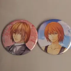 新テニスの王子様 記念展 学プリ展 ドキサバ展 缶バッジ 不二周助