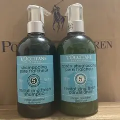 L'Occitaneリバイタライジングフレッシュシャンプーコンディショナーセット L'Occitaneリバイタライジングフレッシュシャンプーコンディショナー