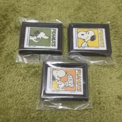 PEANUTS スヌーピー フレームマグネット3個セット