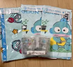 【即購入可‼️】ハンギョドン当たりくじ 4点セット クリアカップ フェイスタオル