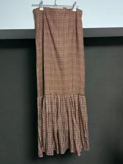 emmi チェックロングスカートのサムネイル