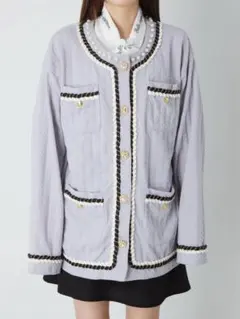 アンクルージュ　ジャガード　ロングカーディガンのサムネイル