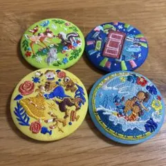 ディズニー刺繍缶バッジ2